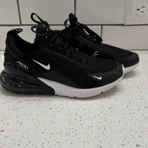 Nike Air Max 270 Black and White Shoes